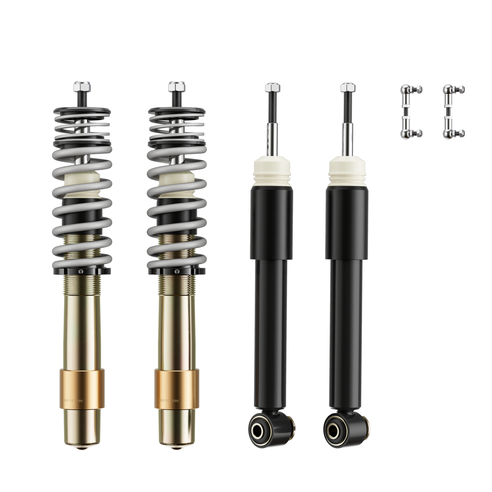 DTS Gewindefahrwerk BMW  5er E61 (560L) Touring mit Luftfeder an der HA (Niveau)   | 25-45  / 25-45