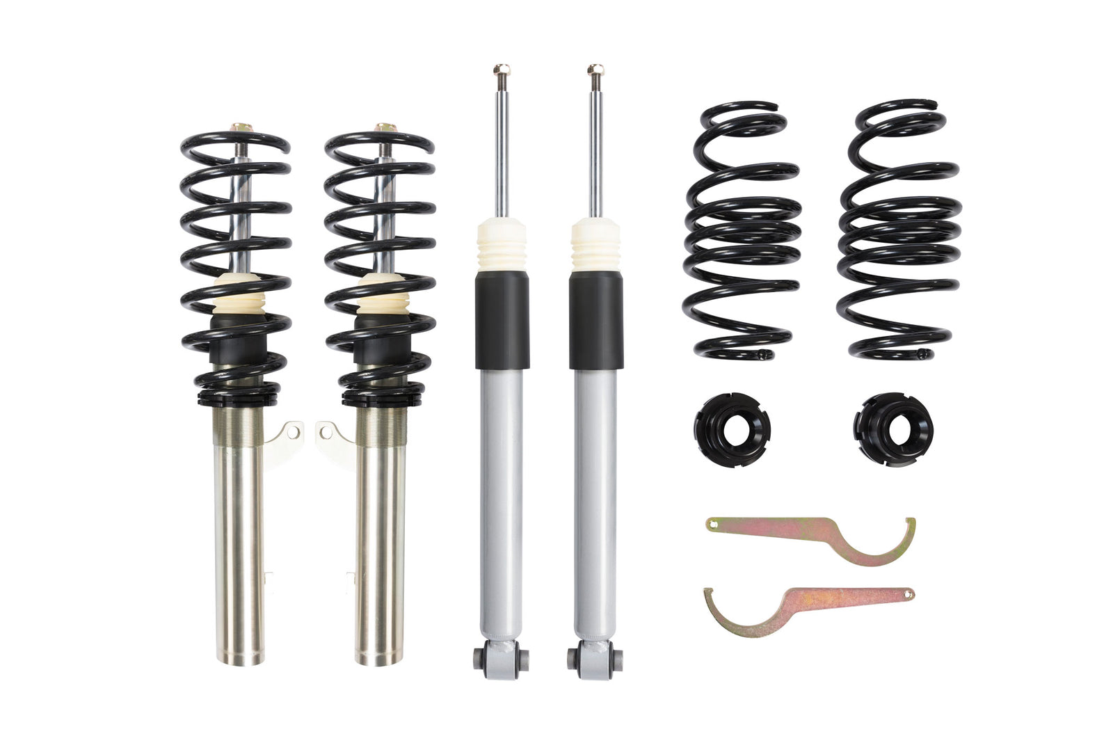 DTS Gewindefahrwerk VW  Golf VII (AU) Limousine Frontantrieb + 4motion mit Mehrlenker-HA (VA Federbein Ø 50mm)  | 35-65  / 35-65