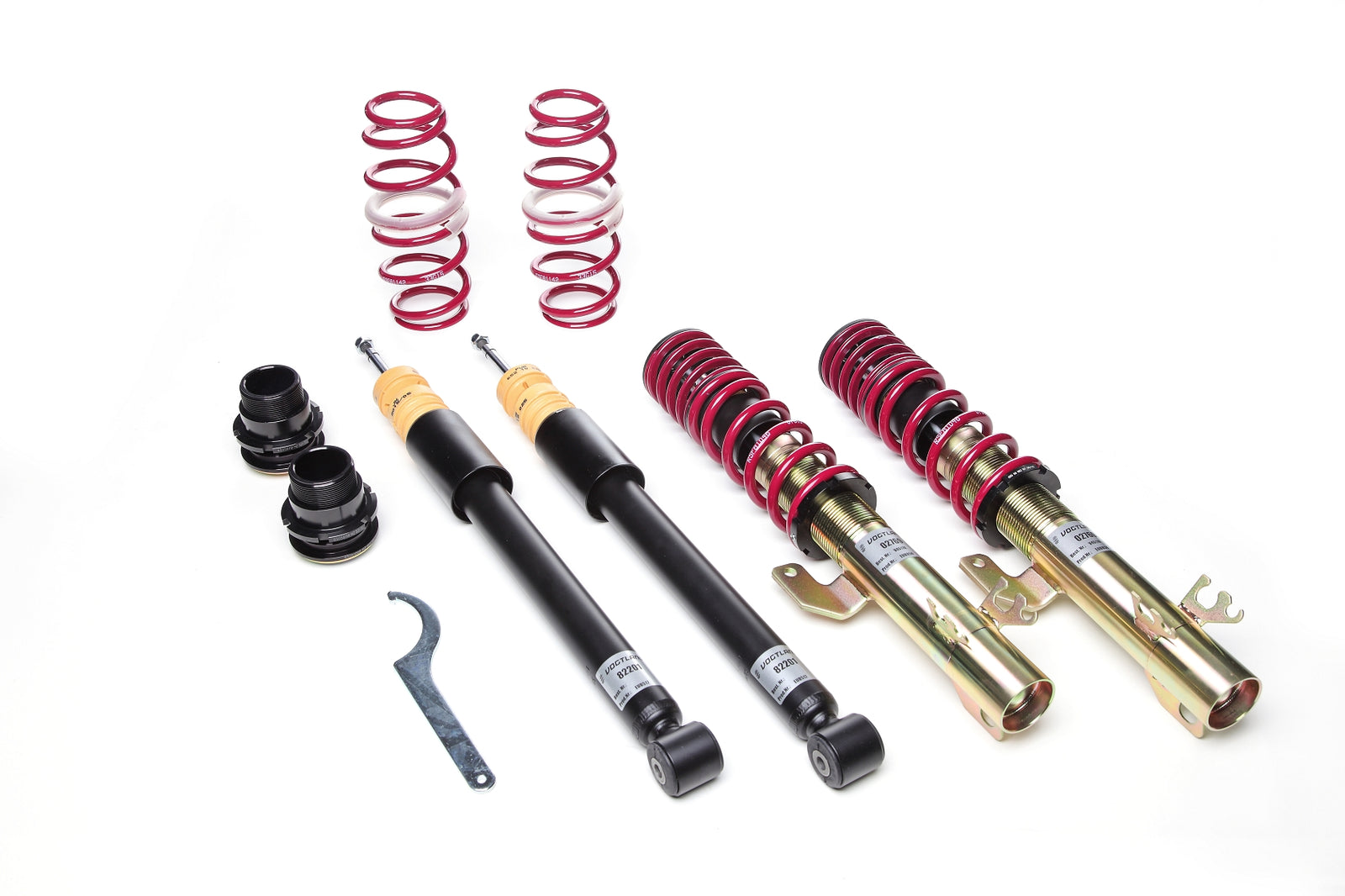 Vogtland Gewindefahrwerk VW Polo, Typ 6R, 6C ohne / without SportSelect | 30 - 60 / 25 - 50 