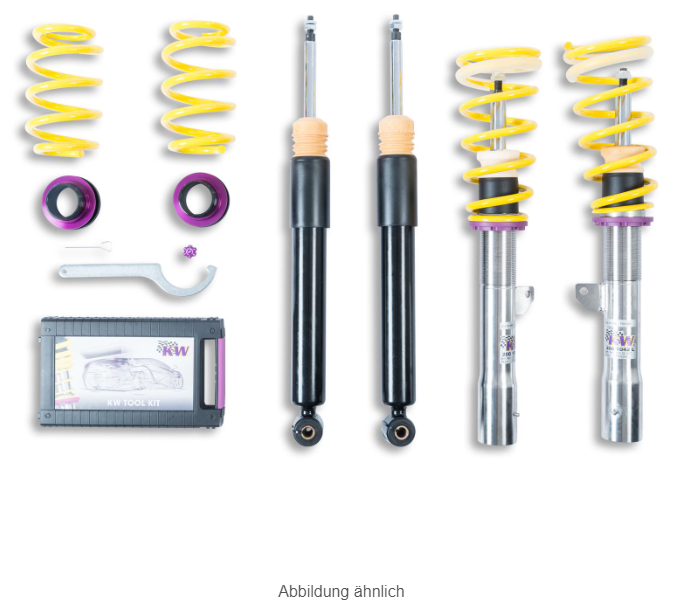 KW  V1 inox Gewindefahrwerk Honda Civic VI Fastback (EM, MA, MB) 09/1994-02/2001